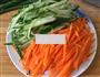 豆腐皮卷三丝的做法图解4