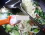 猪肚菇青菜汤面的做法步骤6