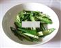 培根炒秋葵的做法图解2