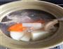 莲藕胡萝卜淮山汤的做法图解5