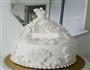 婚礼蛋糕--欧式婚纱的做法图解13