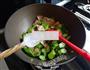 培根炒秋葵的做法图解6