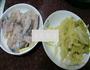 鳗鱼炒咸菜的做法图解2