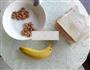 香蕉坚果三文治的做法图解1