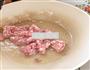 酸豆角炒肉末粉丝的做法图解3