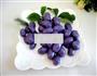 紫甘蓝汁豆沙葡萄的做法图解11
