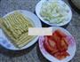 番茄白菜波纹面的做法图解1