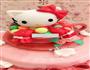 Kitty翻糖蛋糕的做法图解10