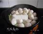 包芯芥菜肉丸汤的做法图解4