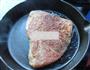 香煎牛排面包片的做法图解8