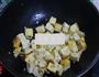 蒜苗豆腐的做法图解6