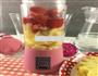草莓菠萝汁的做法图解3