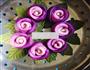 紫薯玫瑰花环馒头的做法图解17