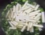 青菜肉丝手指年糕的做法图解7