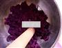 紫薯馒头的做法图解2