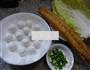 白菜油条煮汤圆的做法图解1