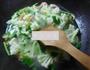 芹菜开洋花菜羹的做法图解6