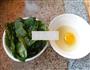 菠菜叶蛋花汤的做法图解1