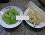 花菜粉皮煮莴笋的做法图解1
