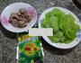 榨菜丝鸡胗炒莴笋的做法图解1