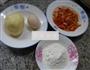鸡蛋泡菜土豆丝饼的做法图解1