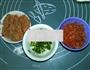 鸡肉豆腐饼的做法图解2