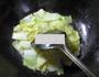 鹅肉炒白菜的做法图解5