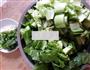 素炒小白菜的做法图解2