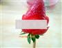 草莓玫瑰花的做法图解5