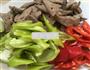 辣椒炒猪肝的做法图解3