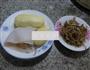 笋干菜鱿鱼炒土豆的做法图解1