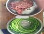 蒜苔肉饺子的做法图解1