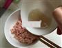 咸蛋蒸肉饼的做法图解2