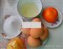 香橙蛋糕卷的做法图解1