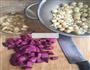 紫薯莲子百合糖水的做法图解3
