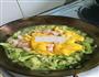 虾仁鸡蛋炒花菜的做法图解8