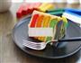 五色彩虹蛋糕的做法图解15
