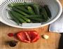 白灼秋葵的做法图解1