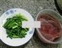 蒜薹炒猪腰的做法图解1