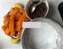南瓜糯米豆沙饼的做法图解1