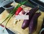 如意盘龙烤茄子的做法图解1