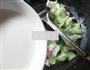 咸肉青菜花菜羹的做法图解8