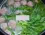菠菜粉丝肉丸汤的做法图解8