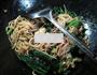 猪肉鸡蛋菠菜炒面的做法图解10