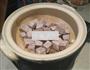 椰汁香芋虫草花煲的做法图解3