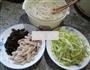 黑木耳猪肉韭菜芽炒面的做法图解1