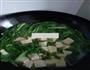 小白菜冻豆腐汤的做法图解4