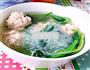 菠菜肉丸粉丝汤的做法图解5