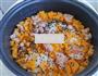 南瓜培根焖饭的做法图解6