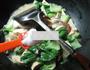 青菜圆素鸡煮螃蟹的做法图解8